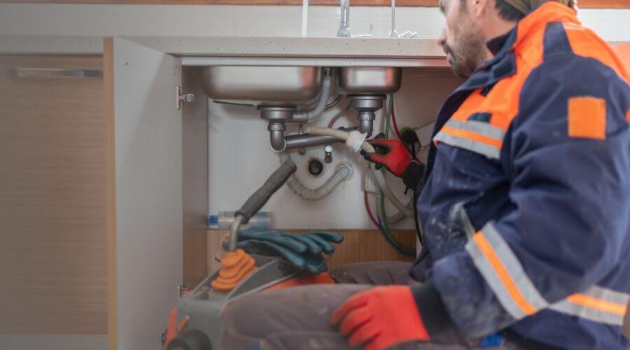 Professional slab leak plumber services in Danforth, ME